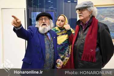 نمایشگاه آثار حسین محجوبی در گالری مهرسان
