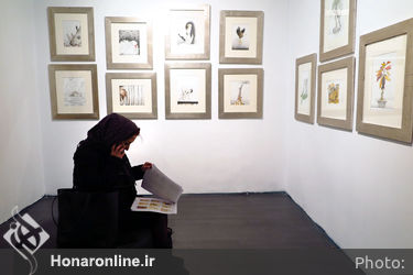 نمایشگاه نقاشی‌های اردشیر رستمی در گالری خاک