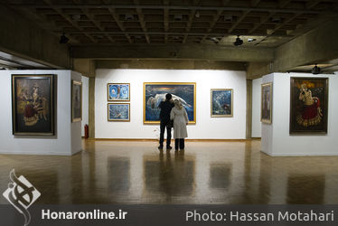 نمایشگاه نقاشی حجت شکیبا در فرهنگسرای نیاوران
