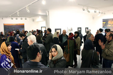 نمایشگاه نقاشی کریم نصر در گالری هور