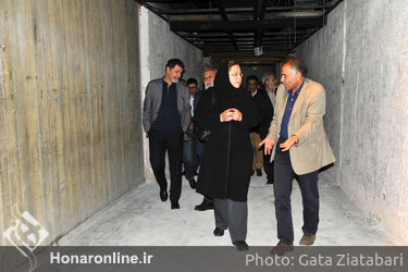 بازدید معاون امور هنری از روند بهسازی موزه هنرهای معاصر تهران