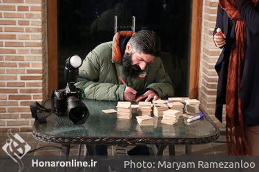 اختتامیه نمایشگاه عکس آرزوهای خط خطی در باغ موزه قصر