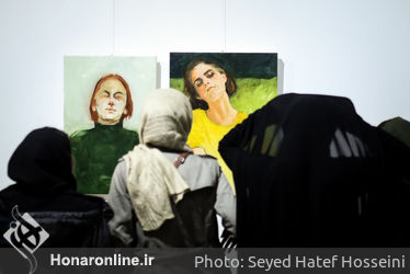 نمایشگاه هفتمین دوسالانه نقاشی دامون‌فر در گالری پردیس ملت