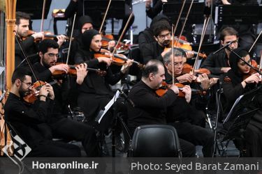 کنسرت ارکستر ملى ایران با نام "شب موسیقى ایرانى -آذرى" در تالار وحدت