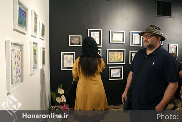نمایشگاه نقاشی های رضا بابک در موسسه هنری سکو