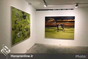 نمایشگاه آثار مهسا طهرانی در گالری باوان 