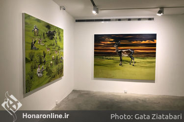 نمایشگاه آثار مهسا طهرانی در گالری باوان 