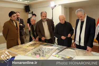 داوری نخستین جایزه بین‌المللی خوشنویسی "یاس یاسمین"
