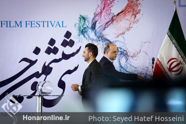 مراسم قرعه‌کشی جدول سینمای رسانه‌ها در سی و ششمین جشنواره فیلم فجر در پردیس ملت