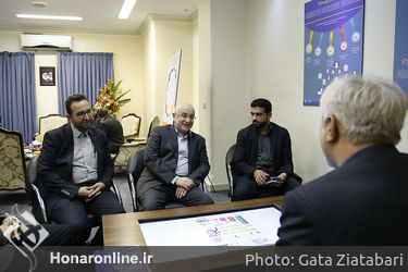 حضور علی مرادخانی در یازدهمین نمایشگاه بین‌المللی رسانه‌های دیجیتال 