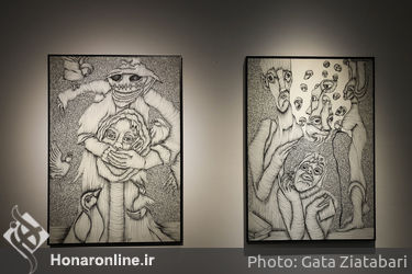 نمایشگاه آثار مانیا جلالی‌فراهانی در گالری نگر
