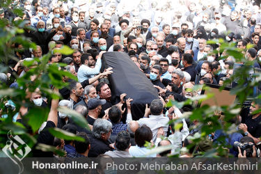 مراسم تشییع پیکر حجت‌الاسلام سید محمود دعایی