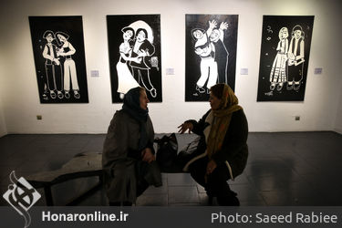 نمایشگاه آثار رضا بانگیز در گالری فردا