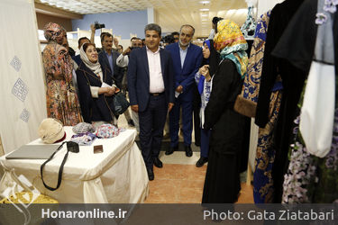 افتتاحیه بخش بین‌الملل هشتمین جشنواره مد و لباس فجر در چابهار
