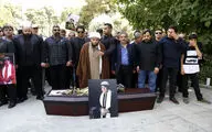 مراسم تشییع زنده‌یاد محمود جهان در تالار وحدت