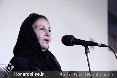 تشییع پیکر زنده‌یاد شهلا ریاحی از تالار وحدت
