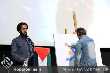 مراسم شب شعر فلسطین با نام «طوفان خشم» 