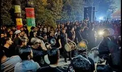 از چاووش‌خوانی گیلانی‌ها تا سنج و دمام جنوبی‌ها در روز دوم «خیمه هنر»