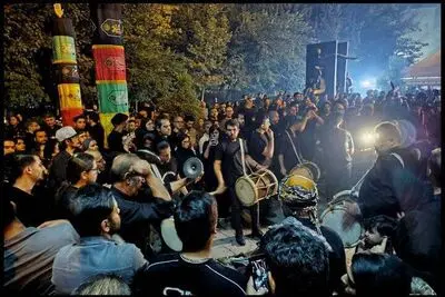 از چاووش‌خوانی گیلانی‌ها تا سنج و دمام جنوبی‌ها در روز دوم «خیمه هنر»