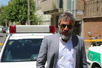امیر آقایی در نقش یک سرگرد آگاهی