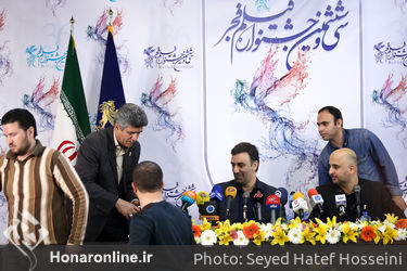 نشست خبری سی و ششمین جشنواره ی فیلم فجر در پردیس سینمایی ملت