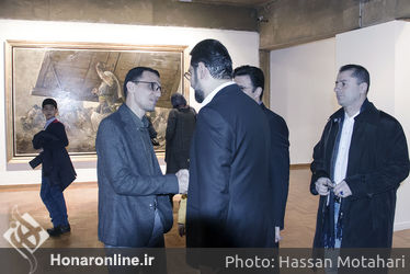 نمایشگاه نقاشی‌های حسن روالامین در گالری فرهنگسرای نیاوران