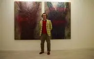 رزهای زنگاری بر دیوار نقش بستند