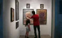 نمایشگاه نقاشی‌های بهرام درستکار احمدی در گالری ویستا پلاس