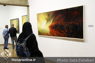  نمایشگاه نقاشی و مجسمه‌های عبدالحمید قدیریان در فرهنگسرای نیاوران