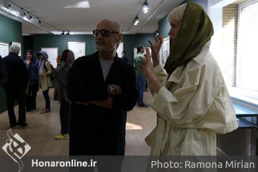 افتتاحیه‌ی نمایشگاه آثار فریدون آو در گالری دستان 2