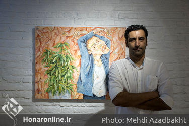 نمایشگاه نقاشی رضا رزم در گالری سلوک