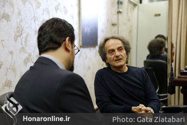 بازدید سید محمد مجتبی حسینی از تمرینات ارکستر سمفونیک تهران