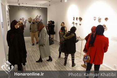 افتتاحیه نمایشگاه حجم و اینستالیشن امیر نصیری در گالری هپتا