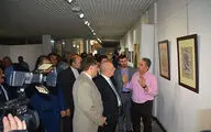 Iranian war veterans hang works in Baghdad