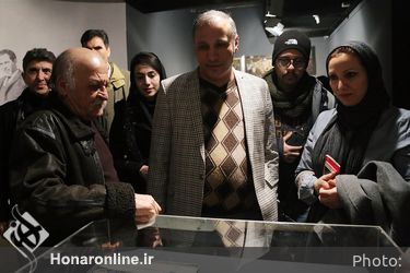 مراسم افتتاحیه نمایشگاه مروری بر آثار و زندگی علی اکبر صادقی در موزه هنرهاي معاصر