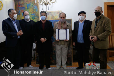 تقدیر از کیومرث قورچیان توسط موسسه هنرمندان پیشکسوت، شورای شهر و شهرداری