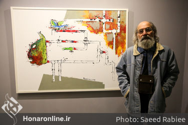 افتتاحیه نمایشگاه نقاشی های باسم رسام در گالری الهه