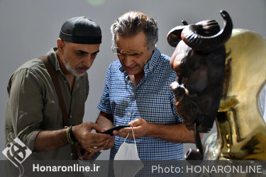 نمایشگاه مجسمه‌های قدرت الله عاقلی در گالری اعتماد
