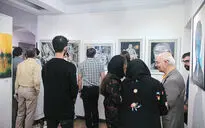 نمایشگاه گروهی از آثار هنرمندان آتلیه چهره در گالری سرزمین هنر