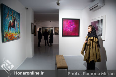 نمایشگاه سالانه گالری هنری فرشته در نگارخانه شهر کتاب فرشته