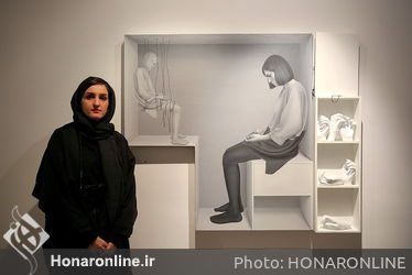 نمایشگاه نقاشی و چیدمان مریم حسین خانی در گالری ویستا