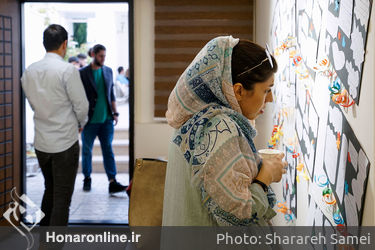 نمایشگاه نقاشی کودکان سیستان و بلوچستان در گالری بهارک
