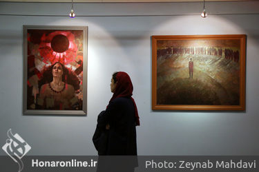 نمایشگاه مروری بر آثار هادی ضیاءالدینی در نگارخانه خیال و آینه موسسه صبا