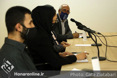 نشست خبری نمایشگاه مروری بر آثر مهدی سحابی در موزه هنرهای معاصر تهران