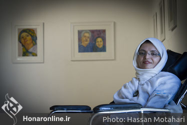 نمایشگاه نقاشی های سمانه احسانی نیا در گالری شماره 2 فرهنگسرای نیاوران