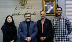 تجلیل از دو رتبه برتر کنکور هنر از هنرستان‌های هنرهای زیبا با حضور وزیر فرهنگ | اسماعیلی: توسعه آموزش هنر با رویکرد عدالت فرهنگی از اهداف اصلی وزارت فرهنگ است