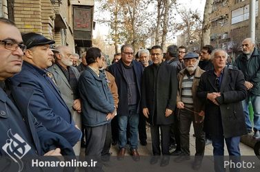 حضور هنرمندان و اهالی فرهنگ در تشییع پیکر آیت الله هاشمی رفسنجانی 