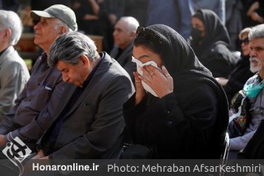 مراسم تشییع پیکر جلال مقامی
