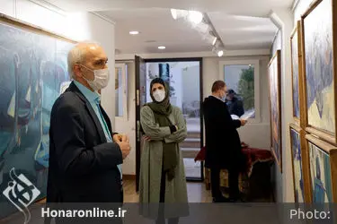 نمایشگاه نقاشی آرمین ابراهیم پور در گالری بهارک