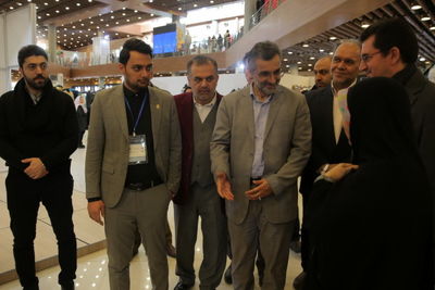 بازدید رئیس پلیس نظارت بر اماکن عمومی ناجا از جشنواره مد و لباس فجر